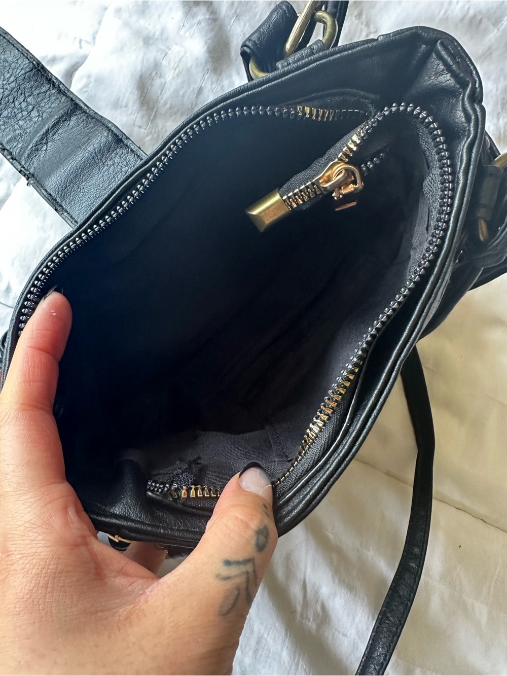 Studded Lock Mini Bag - Picture 3 of 5